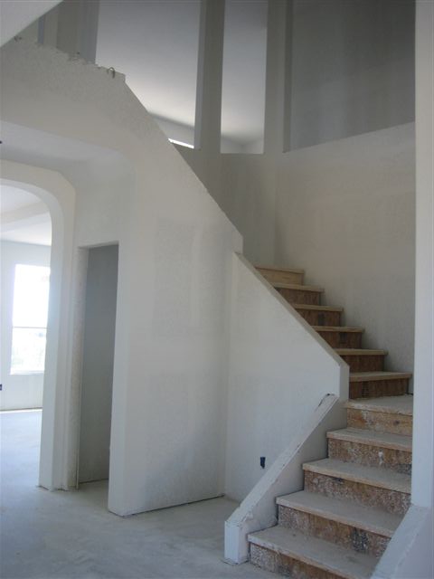 Drywalled Stairs