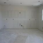 Drywalled Kitchen