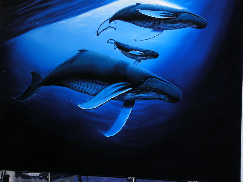 Wyland BTS Whales 9