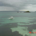 Banca & Rain, Malapascua, Philippines