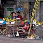 Banana seller, China