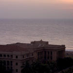 President's Office at sunset