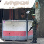 Soldiers.  No shortage of them in Colombo.