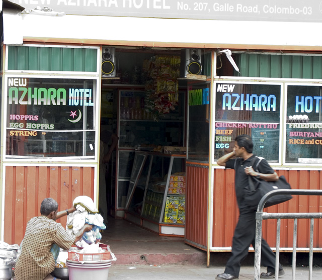 Street-side laundry