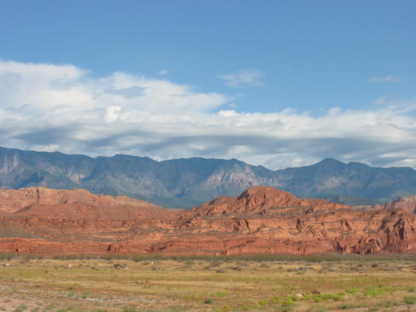 Crossing Utah near Zion