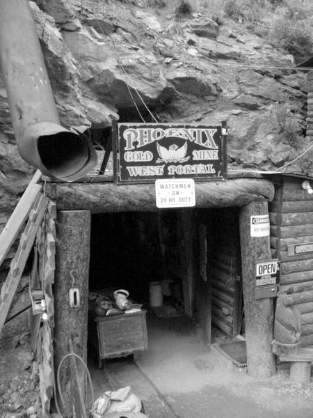 The Phoenix Mine near Idaho Springs.  (A real, working mine)