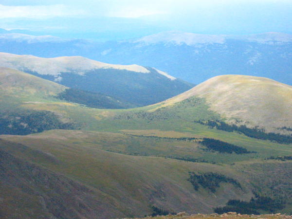 A peak through the clouds