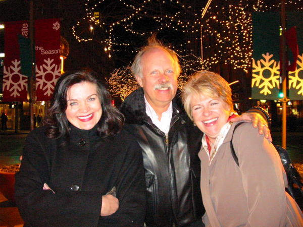 Liz, Steve and Nel on Denver's 16th Street