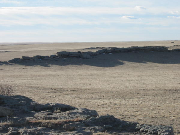 A lonely spot on the high plains (still in the National Grasslands of northeast Colorado)