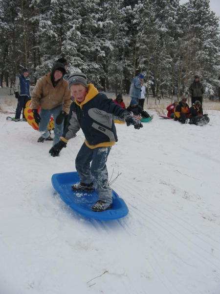 Future snowboarder