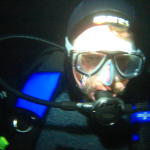 Dive-buddy and friend Richard (aka "Jellyman")