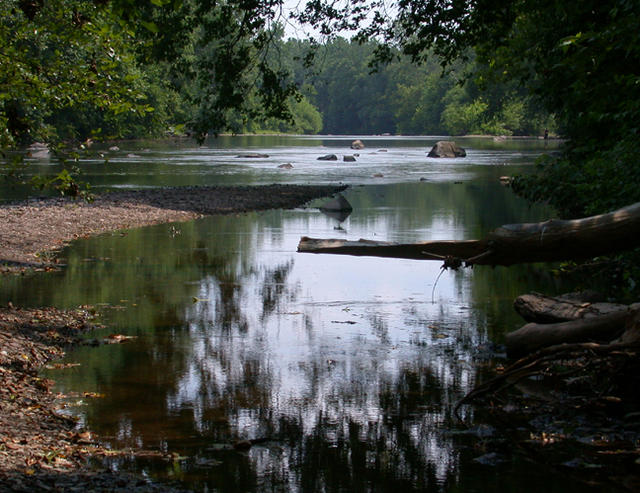 Perkiomen Creek Park scene