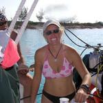 Our dedicated divemaster, Danielle