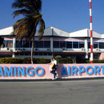 Tracey-At-Bonaire-Airport