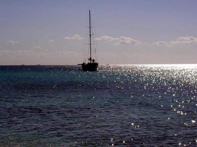 The Pirates Lady at sea