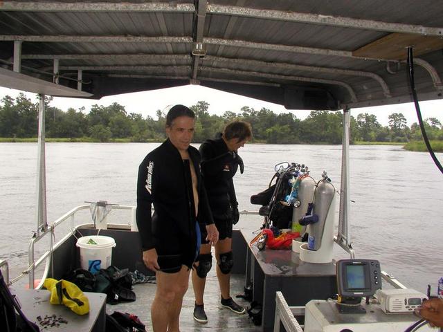 Getting ready for some blackwater diving!