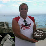 scuba du brouht me a cake for my
100th dive, we ate it on the surface 
interval and shared with ohter boats