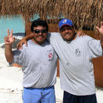 Santiago and Victor
the best gear guys on
the island, they take care 
of everything for you..spoiled