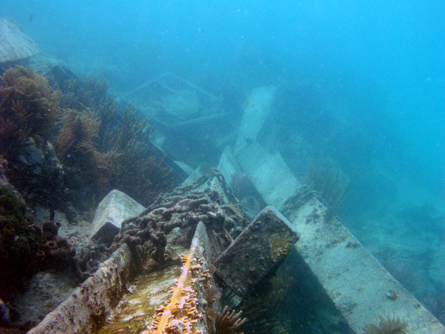 Chains on the HMS Looe