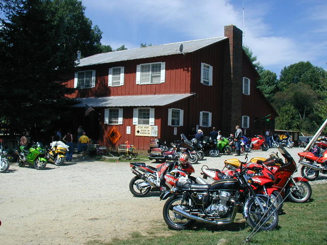 "Two Wheels Only"  Motorcycle Lodge