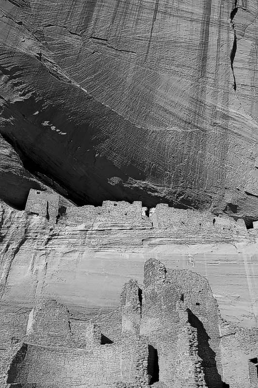 White House Ruins, Canyon de Chelley.  F100, 17-35mm, Ilford Pan F-ISO 50.