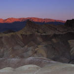 12  Zabriskie Point Sunrise on a Cloudless Day.