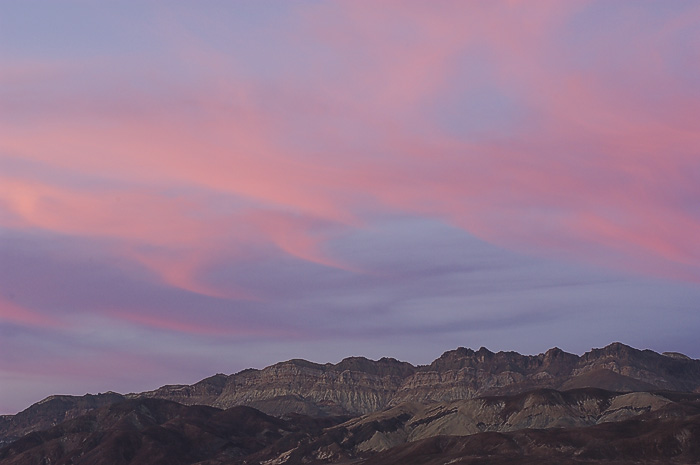 18 Sunset at the Devil's Golf Course.  We had packed our gear to leave.  When we turned around we saw a beautiful sky.