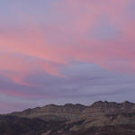 18 Sunset at the Devil's Golf Course.  We had packed our gear to leave.  When we turned around we saw a beautiful sky.