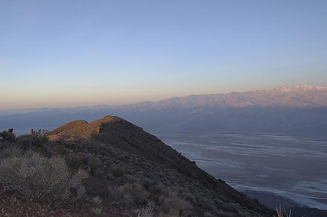 55 Sunrise from Dante's View looking south.  Pleny of places to shoot from at this location.