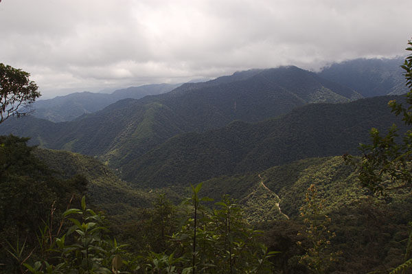 48  A view of the old Quito highway