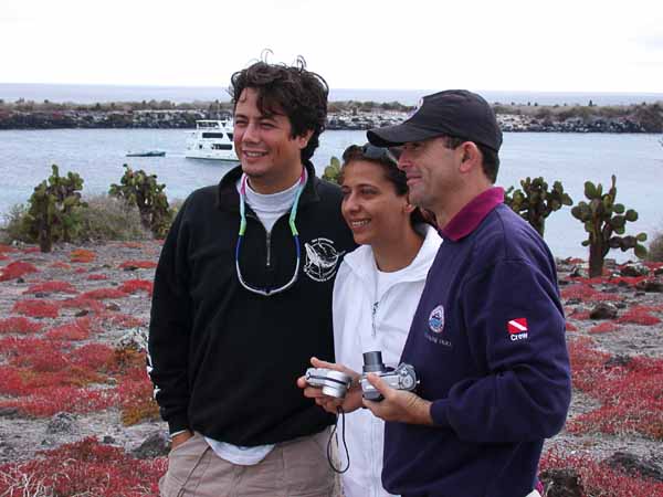 Chris, Paola and Richard