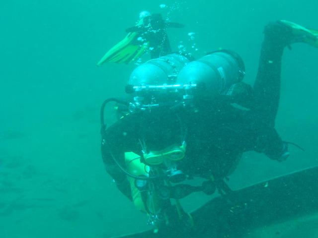 Vis Before Second Dive Team