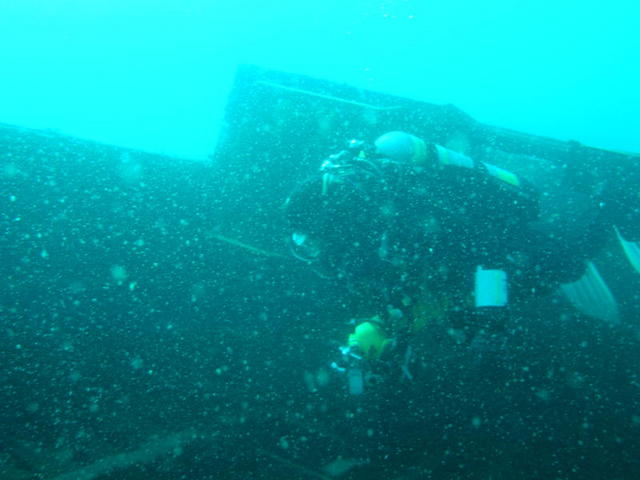 John on Secret Wreck