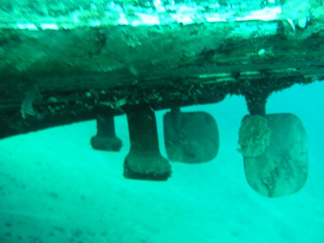 Secret Wreck Rudder