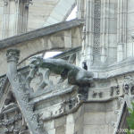 Image of a gargoyle rain-spout