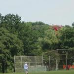 joefrog flies a kite