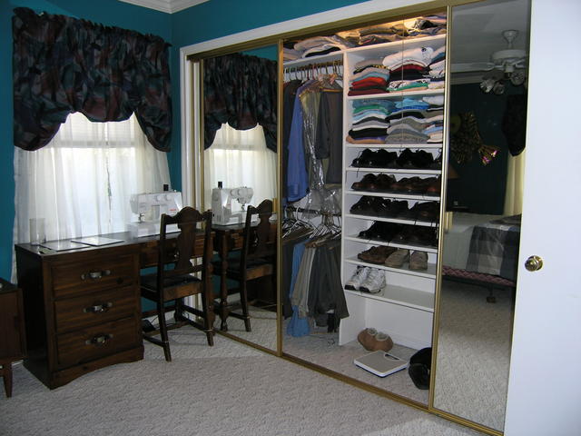 Master closet