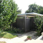 Backyard- carport