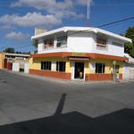 ate a good "caffeteria style" mexican food here. No menu, they just show you what there is to eat. Pretty good stuff.