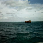 A picture of the Sapona wreck, we did it as a check out dive.