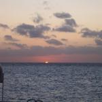 sunset from Cozumel