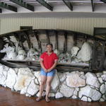 Diana at the Curacao Aquarium