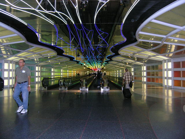Going between terminals at Chicago O'hare