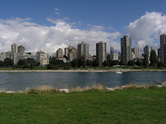 The beach from Granville.