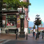 The steam clock in Gastown.