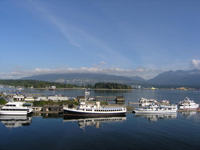 From Canada Place.