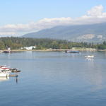 Don't forget the fuel stations. That's Stanley Park in the background.