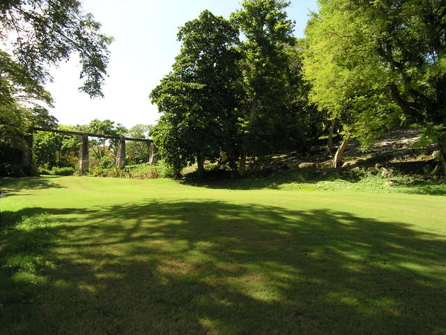 The aquaduct system to the water wheel.  It's been around since the 18th century