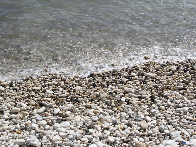 Check out this rocky beach... the crashing waves sounded like an African rain stick