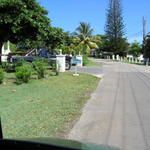 Cruising around- the workers load up whatever vehicle they can and haul stuff